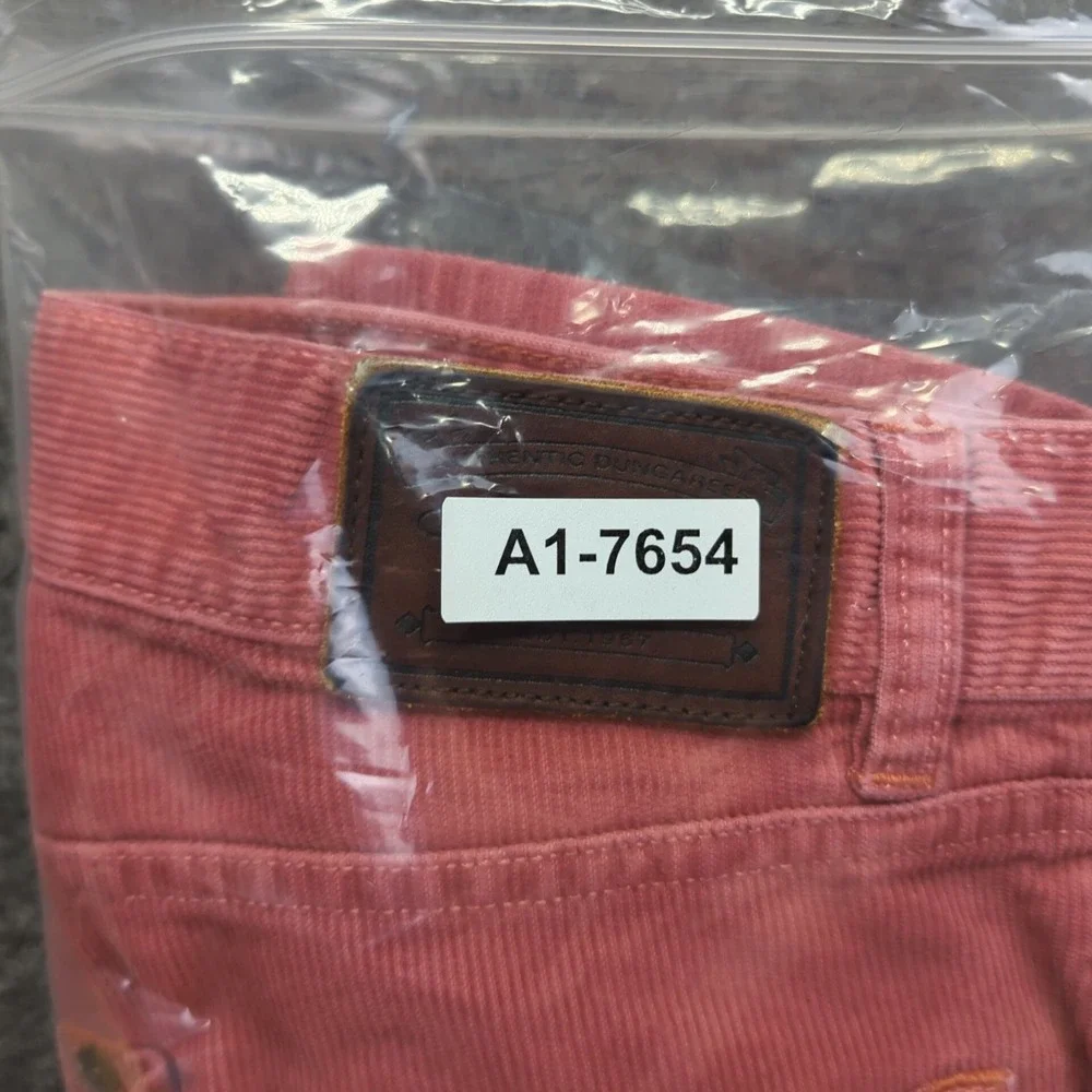 Polo Ralph Lauren Jeans 31x32 Red Corduroy Classic Straight Preppy‎ Casual